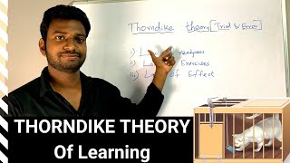 Thorndike Theory Of Learning Trial amp Error Theory [upl. by Sidwell]