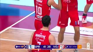 NLB ABA League 2 202324 highlights Round 8 Spartak Office Shoes – Vojvodina mts 2912024 [upl. by Dame943]