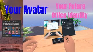 How to make virtual office avatar amp access workroom in Oculus Quest 2  Metaverse Insider [upl. by Harris]