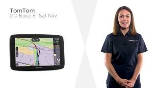 Tomtom GO Basic 6quot Sat Nav  Full Europe Maps  Product Overview  Currys PC World [upl. by Lahcym602]