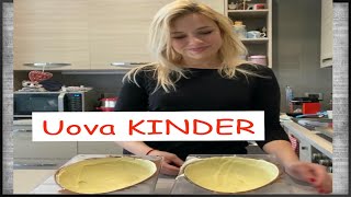 Uova di pasqua KINDER fatte in casa [upl. by Saks417]