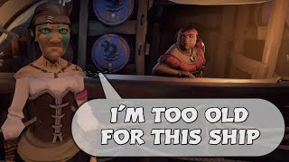 Learning to Sail with My Old Lady  Sea of Thieves [upl. by Gutow]