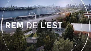 CDPQ Infra présente sa vision architecturale pour le REM de l’Est [upl. by Gale]