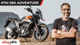 2020 KTM 390 Adventure Review  Worth The Wait  BikeWale [upl. by Aloel]