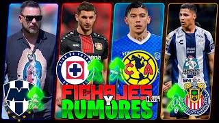 CRUZ AZUL POR REFUERZO EUROPEO  TURCO MOHAMED a RAYADOS  RUMORES Y FICHAJES CL 2024  LIGA MX [upl. by Ahsed]