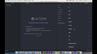 Adding Atom Beautify Package to Atom [upl. by Derraj640]