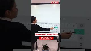 Download any app from Play Store braevo interactiveflatpanel ytshortsindia [upl. by Cassella463]