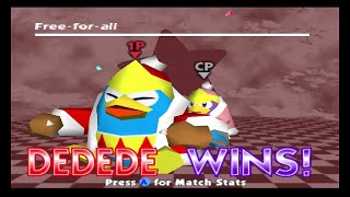 Smash Remix 130  All King Dedede Victory Poses [upl. by Atsugua]