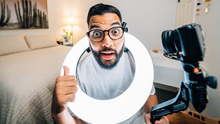 YouTube Setup for Small Rooms Camera Lighting and Filming Tips [upl. by Selway]