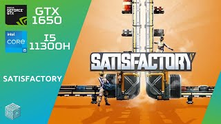 SATISFACTORY  GTX 1650  I511300H  8GB RAM Ultra Settings [upl. by Jerold684]