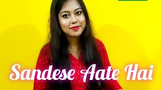 Sandese Aate Hai Piano Cover  Banashree [upl. by Aneehsit]