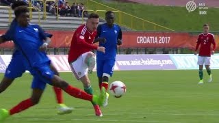 U17 EB  Magyarország  Franciaország 32 Összefoglaló videó  magyar gólok  2017 május 3 [upl. by Narine347]