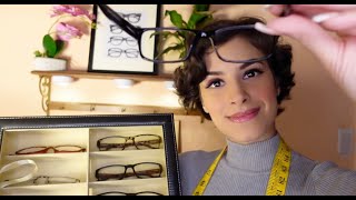 ASMR Glasses Fitting ✨ Measuring you Ear to Ear ✨ Personal Attention ✨ Soft Spoken [upl. by Atnoid74]