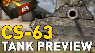 CS63  Tank Preview  World of Tanks [upl. by Menzies]