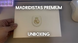 UNBOXING REAL MADRID  MADRIDISTAS PREMIUM⚪️ [upl. by Naletak984]