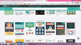 Tutorial Piktochart  Cómo crear infografías [upl. by Vernita]