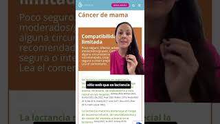 Cáncer de mama y lactancia baby bebes embarazo lactancia mesrosa cancermama lactanciamaterna [upl. by Ozen]