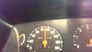 Mitsubishi Colt 28 Tdi 0100 Acceleration [upl. by Teteak]