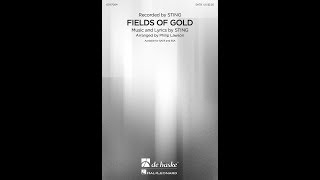 Fields of Gold SATB Choir  Arranged by Philip Lawson [upl. by Isborne]