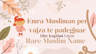 Emra per vajza 2023 Baby girl name [upl. by Bunni]