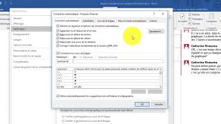 Correction automatique Word 2016 [upl. by Nehr]