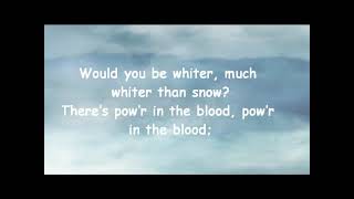 Power In The Blood by Bart Millard w Lyrics [upl. by Yorker]