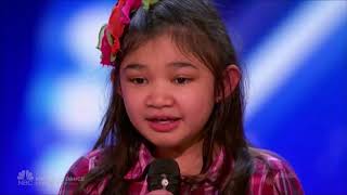 9letnia Angelica Hale w amerykańskim Mam Talent [upl. by Rosmarin]