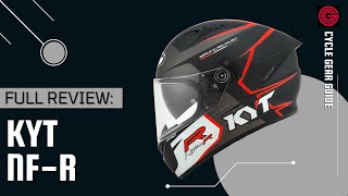 KYT NFR Helmet  Full Review [upl. by Cutter]