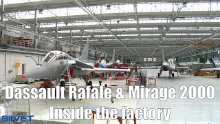 Dassault Rafale And Mirage 2000 Assembly  Rare Look Inside Factory [upl. by Yrakcaz534]