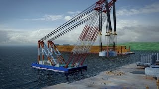 This Floating Crane Can Lift Up To 3600 Tons [upl. by Paulie591]