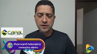 Confira a primeira conversa com o vereador eleito de Arapoti Romanti Moreira [upl. by Ttehr]