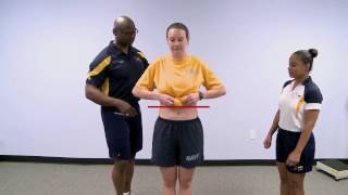 Navy Body Composition Assessment BCA [upl. by Euphemie]