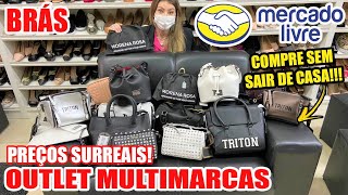 BRÁS  OUTLET DE MULTIMARCAS COM PREÇOS SURREAIS  COMPRE NO MERCADO LIVRE COM FRETE GRÁTIS [upl. by Katine509]