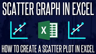 How to Make a Scatter GraphPlot in Microsoft Excel Scatter Graph Tutorial [upl. by Atirahs]