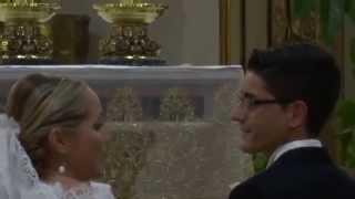 Novia canta por sorpresa al novio en la boda quotMi principio y mi finquot [upl. by Regen]