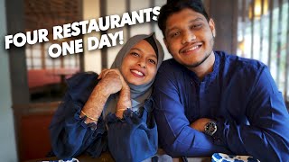 We went to 4 Restaurants in One Day  Mini Gulshan Food Tour [upl. by Dolley580]