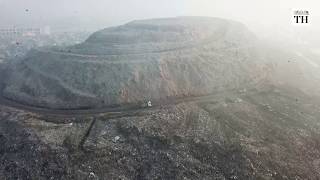 Ghazipur landfill mountain will be taller than the Taj Mahal [upl. by Ennad]