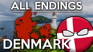 DENMARK All Endings [upl. by Arenat]