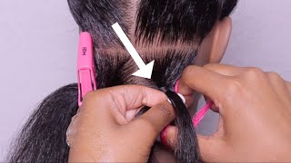 Knotless Braid Tutorial For Visual Learners  BeginnerFriendly Step By Step [upl. by Asil]