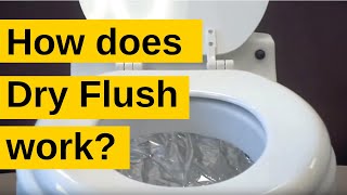 How to use the Dry Flush toilet [upl. by Ailime345]