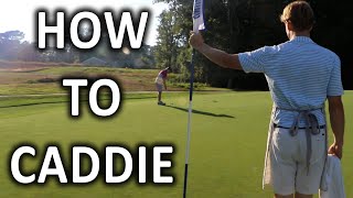 How to be a great caddie [upl. by Pardew]