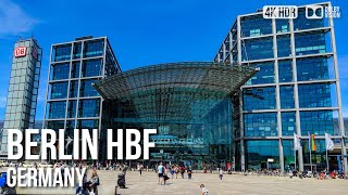 Berlin Hauptbahnhof  Central Station  🇩🇪 Germany 4K HDR Walking Tour [upl. by Constance849]