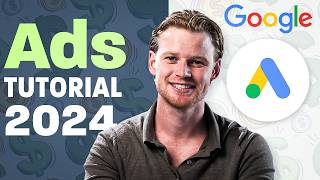 Google Ads Tutorial  2024 FREE ECOM COURSE for Beginners [upl. by Yrolam]