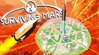 Landing ROCKETS and HARVESTING Resources  Surviving Mars Gameplay [upl. by Eissoj630]