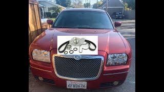 Chrysler 300 35L  Water PumpTiming Belt Replacement [upl. by Lari]