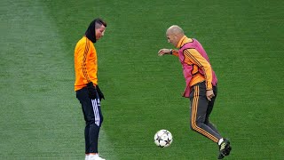 Zidane In Training  Skills Tricks Freestyle [upl. by Zola]