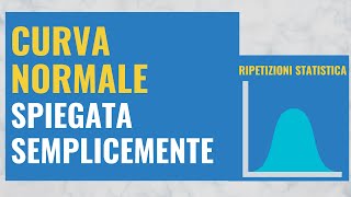 25 DISTRIBUZIONE NORMALE o Distribuzione Gaussiana [upl. by Siloa]