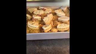 Blondies  Jammie dodger and Jaffa cake recipe cooking cake bakery [upl. by Baker]