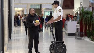 Fake Mall Cop Prank [upl. by Heinrik]