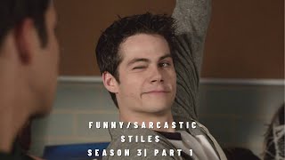 Stiles Stilinski FunnySarcastic Moments S3  PT 1 HDLOGOLESS  MEGALINK [upl. by Nadirehs]